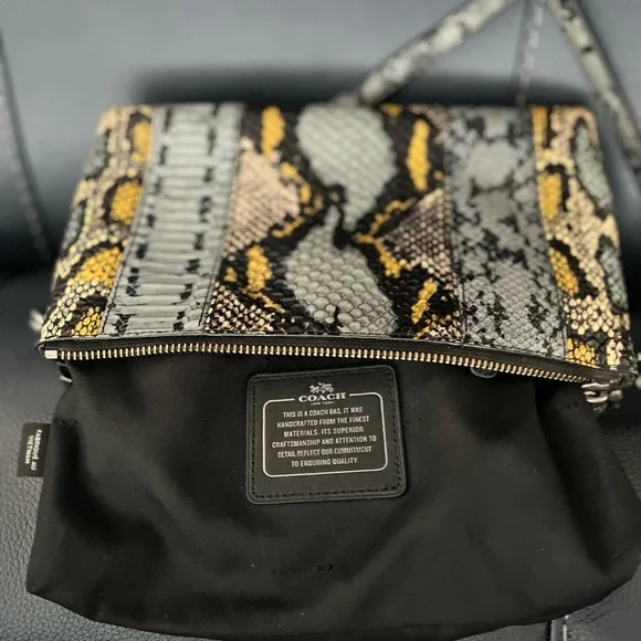 AUTHENTIC Coach Snakeskin purse (special edition) - Picture 13 of 13